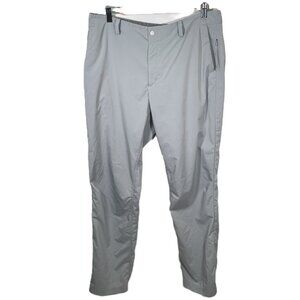Nike TW Tiger Woods Adaptive Fit Golf Pants Mens 36x34 Vented Performance Gray